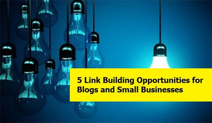 Five SEO Link Building Methods for Small and Medium Businesses