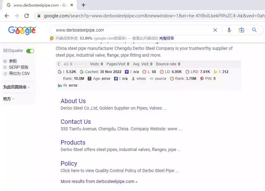 Google.com搜索数据-杰赢网络