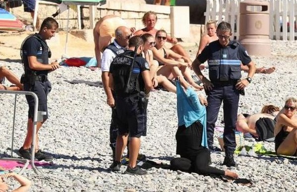 French Forbidding Muslim Swimwear Caused Heat Debate on the Internet