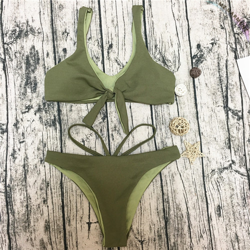 Knot Front Swimsuit