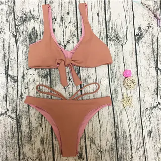 Knot Front Swimsuit