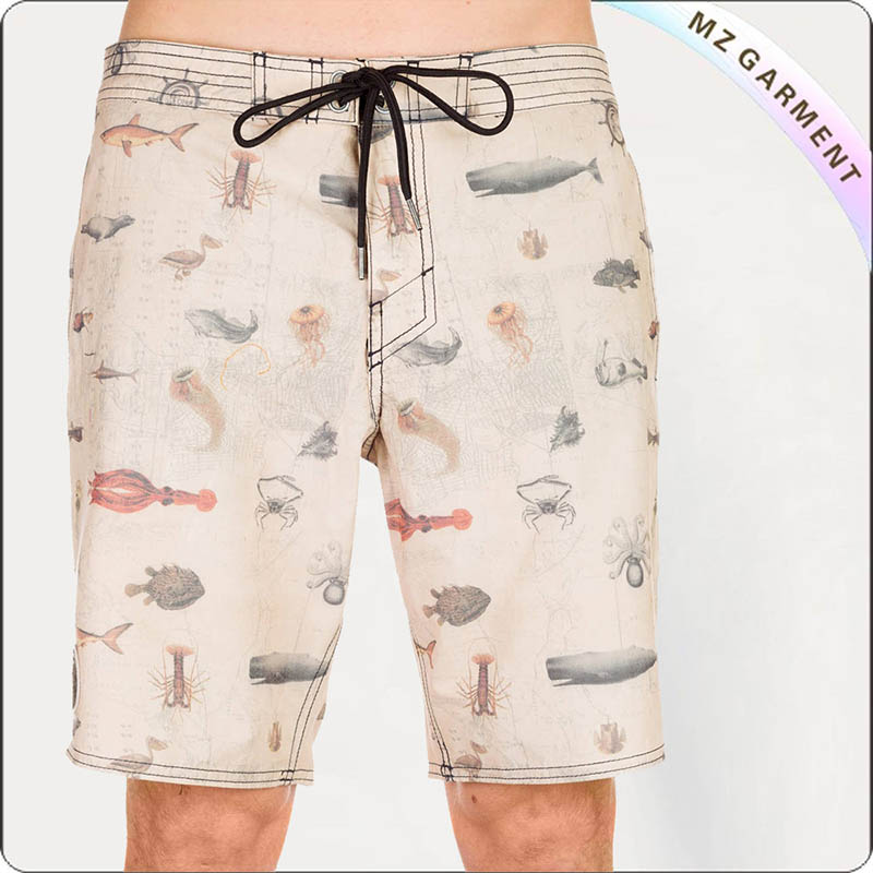 Boardshorts Mit Print