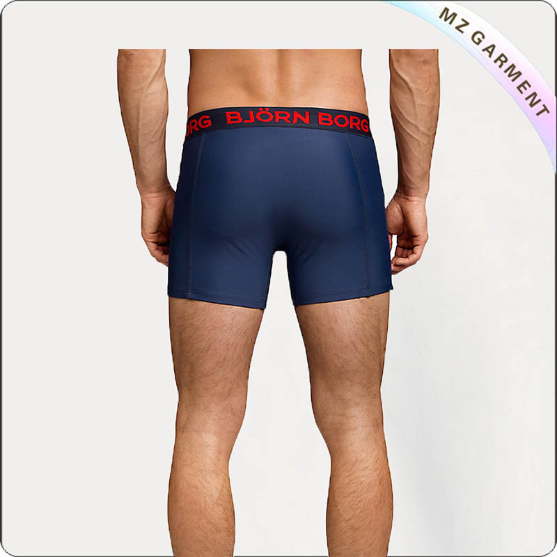 Men Boxer Swim Trunks