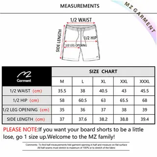 Germany Size Boardshorts