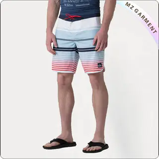 Vertigo Stripe Board Shorts