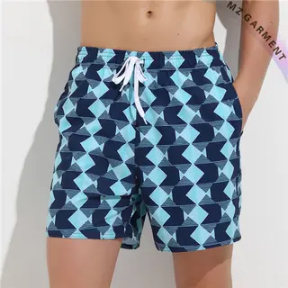 Swimming Trunks Supplier, 100% Polyester, Custom Design
