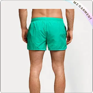 Solid Cyan Board Shorts
