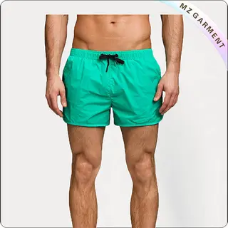 Solid Cyan Board Shorts
