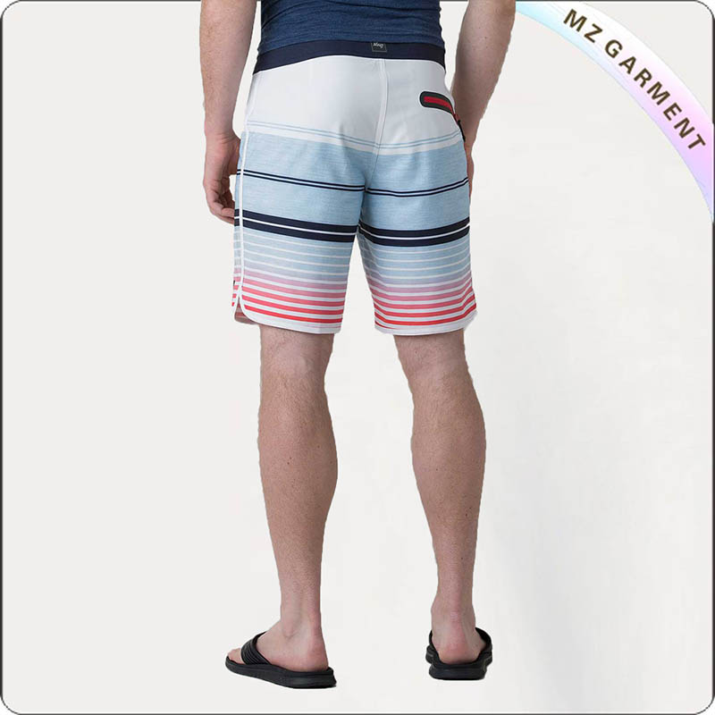 Vertigo Stripe Board Shorts