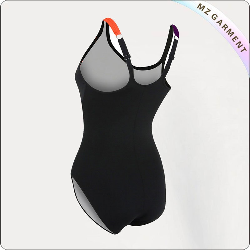 Women Three Colors Competitive Swimsuit