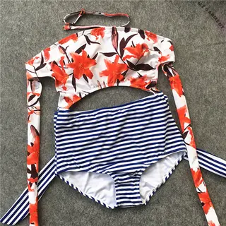 Halter Cut Out Bikini