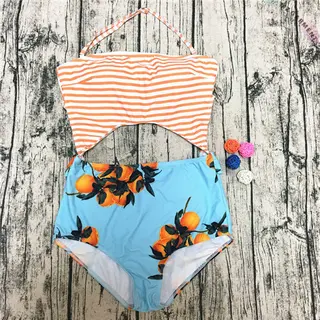 Halter One Piece Swimsuit