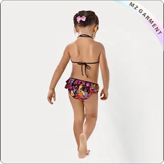 Kids Angry Bird Print Bikini