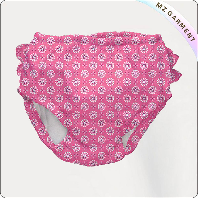 Baby Girls' Pink Swim Diaper