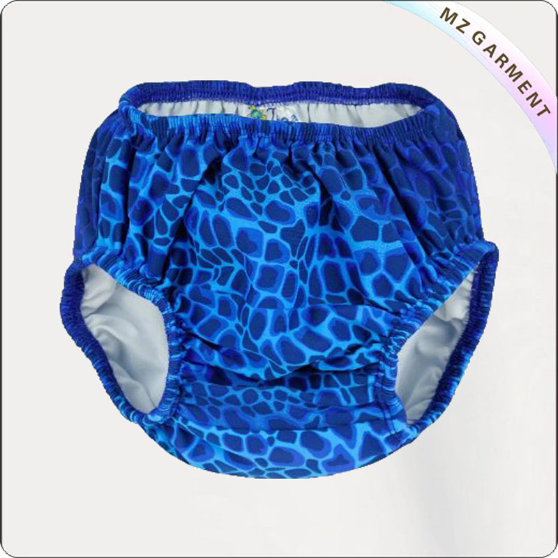 Boys' Leatherback Blue Reusable Swim Diapers