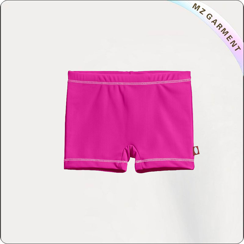 Pink UPF50+ Girls' Swimming Bottom