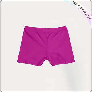 Solid Color Purple Girls' Hipsters