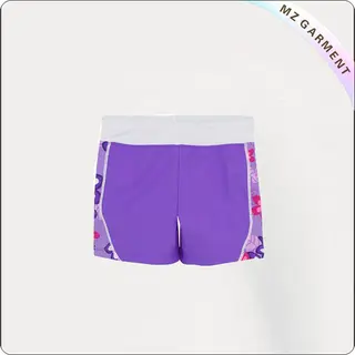 UPF 50+ Purple Girls' Hipsters