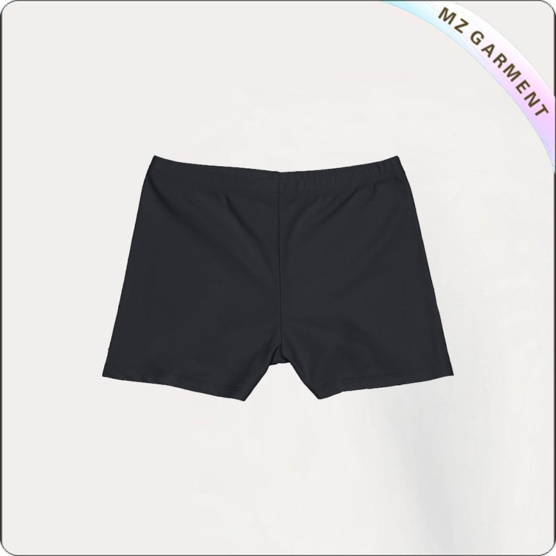 Solid Color Black Girls' Hipsters
