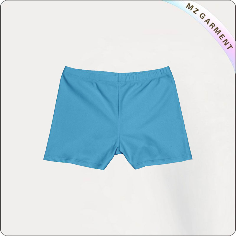 Solid Color Blue Girls' Hipsters