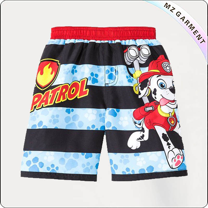 Toddler Boys Blue Paw Patrol Board Shorts