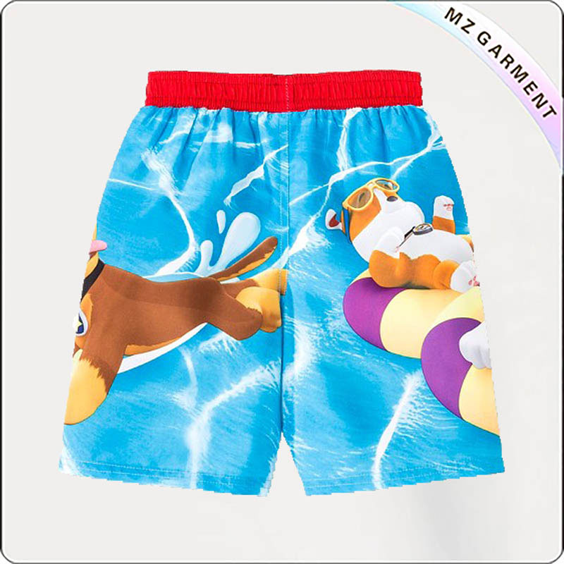 Toddler Boys' Paw Patroller Swim Board Shorts