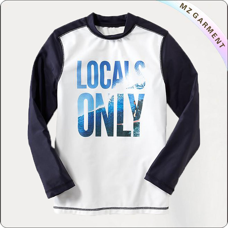 Graphic Long Sleeve Sun Protective Wear