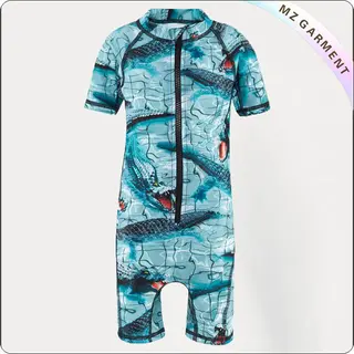Turquoise Sun Protective Wear Suit