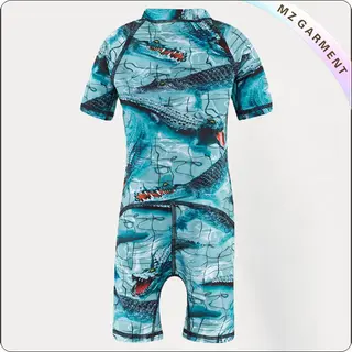 Turquoise Sun Protective Wear Suit