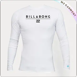White Long Sleeve Sun Protective Wear