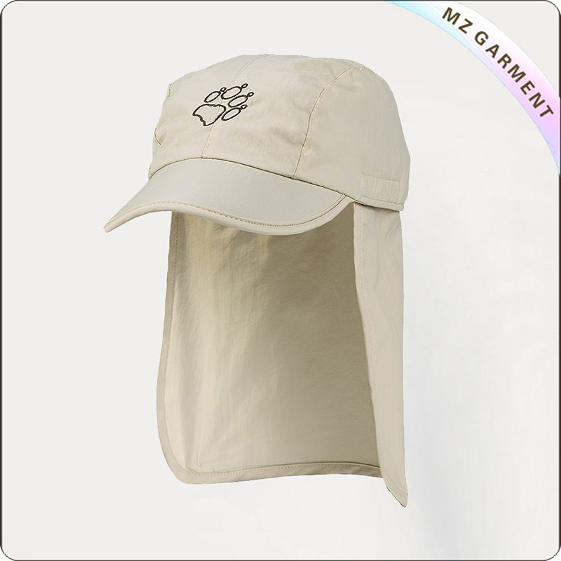 Kids Creamy White Supplex Sunhat