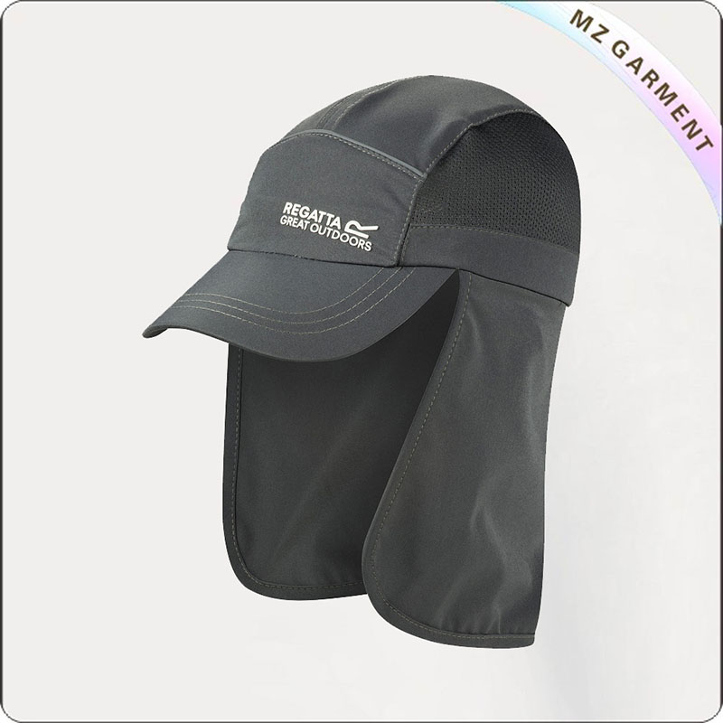 Kids Grey Regatta Protector Sunhat