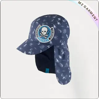 Kids Navy Legionnaires Sunhat