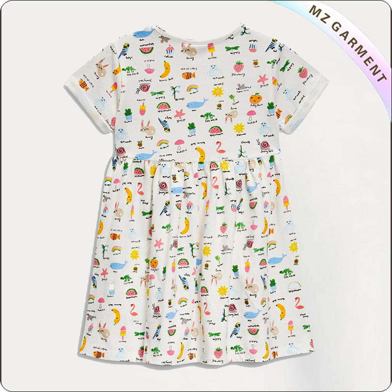 Brightly Colored Dress With Pockets