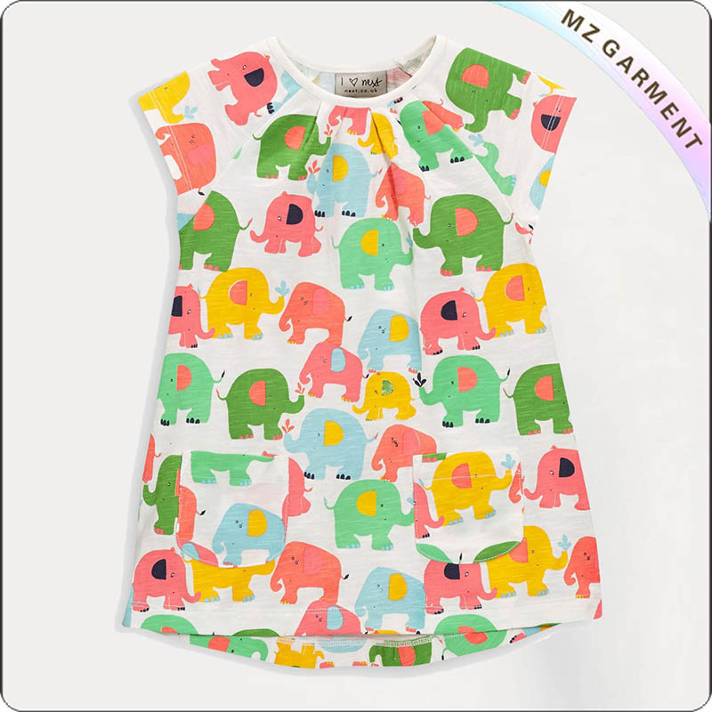 Elephant Swimming Dress