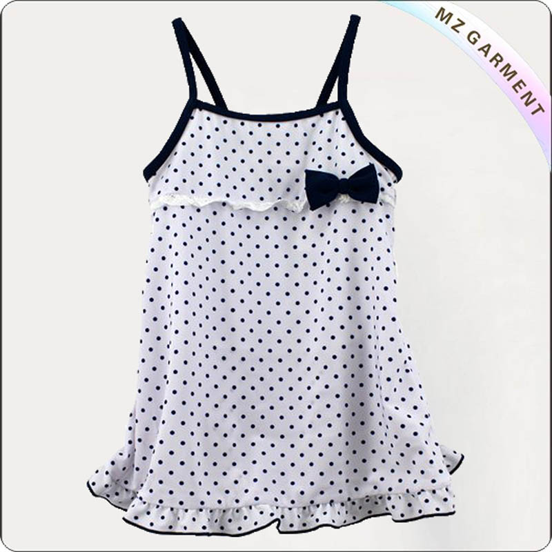 Navy Swimsuit Dress