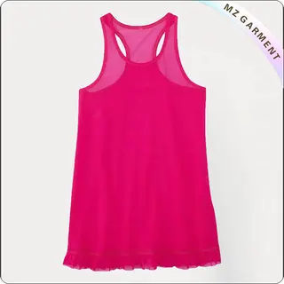 Fuschia Swimming Tank Dress