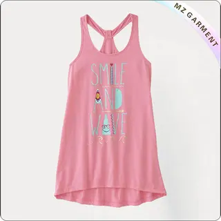Pink Swimming Tank Dress