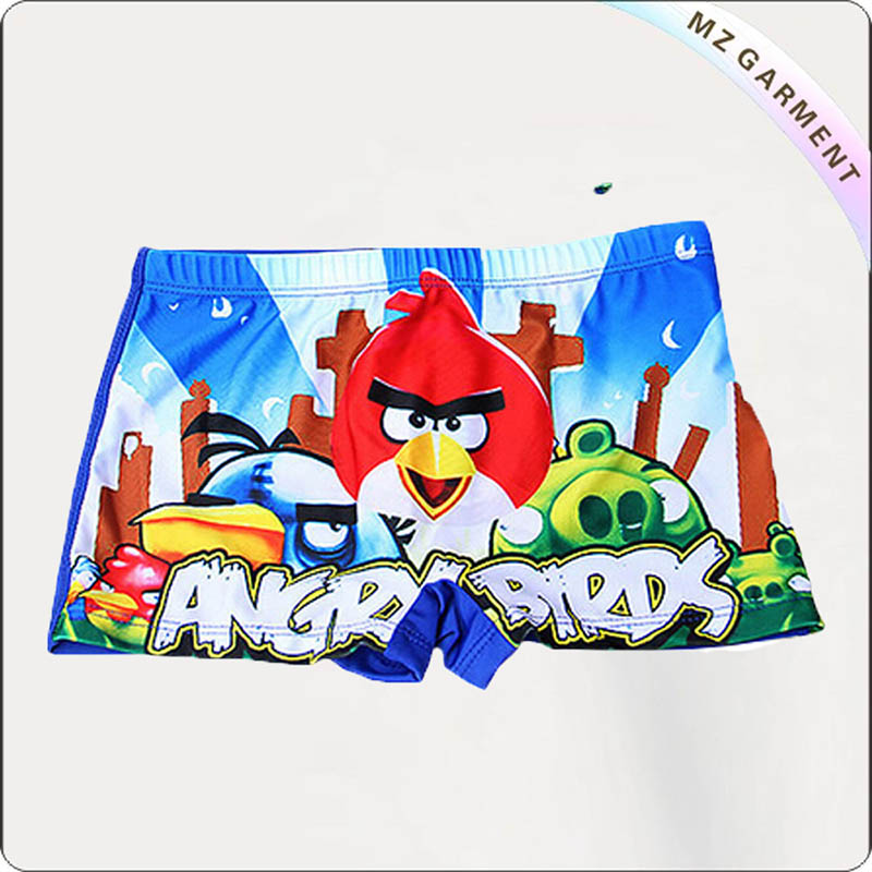 Boys' Angry Bird Swimming Pants