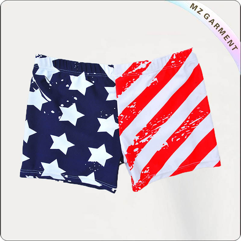 Boys' Star and Strip Swimming Pants
