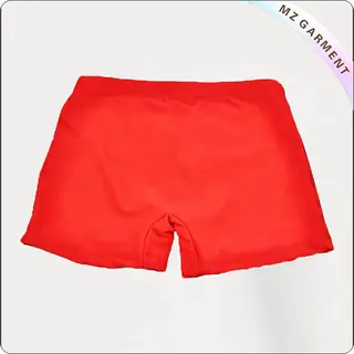 Boys' Red Cartoon Swimming Pants