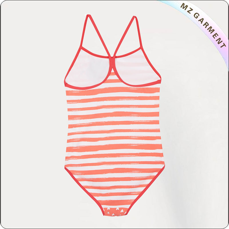 Girls' Fashionable Cartoon Swimsuit