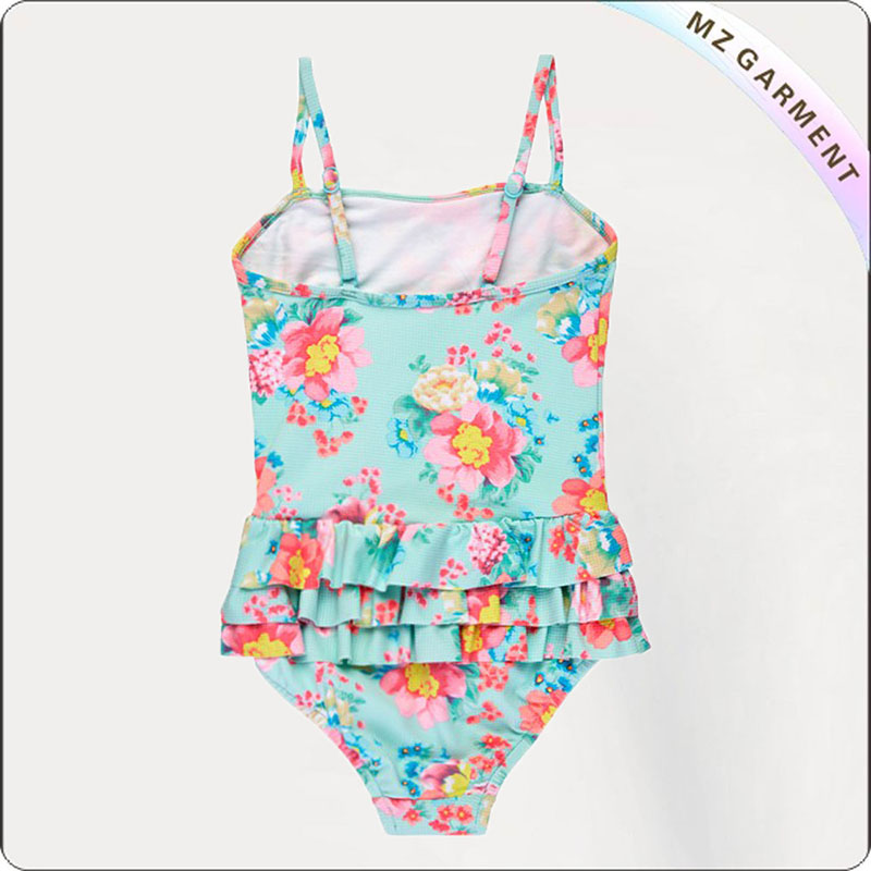 Kids Brightly Floral Swimsuit