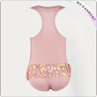 Girls' Cute Cartoon Swimsuit