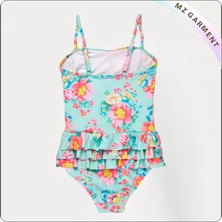 Kids Brightly Floral Swimsuit