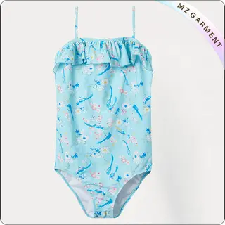 Girls' Birds Paradise Swimsuit
