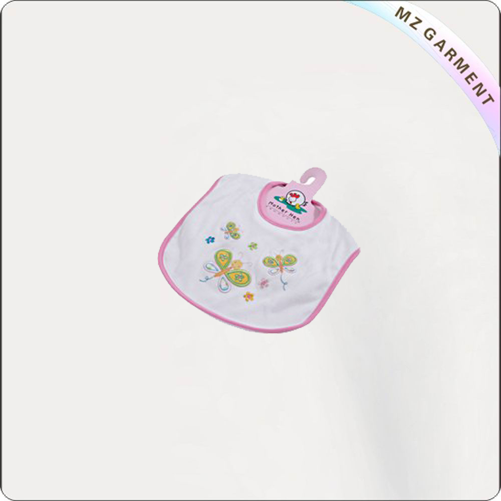 Children Butterfly Printed Bib