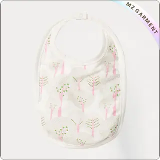 Children Trees Print Bib