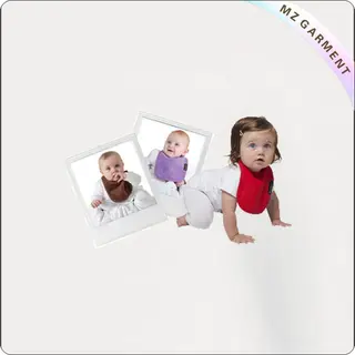 Brown-Purple-Red 3 Pack Bibs