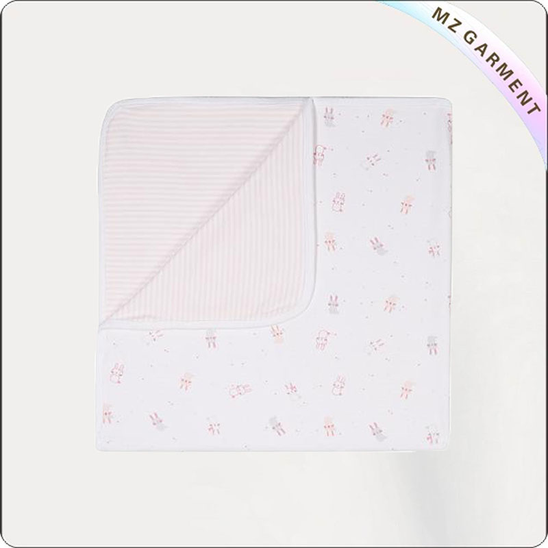 Off White Rabbit Blanket